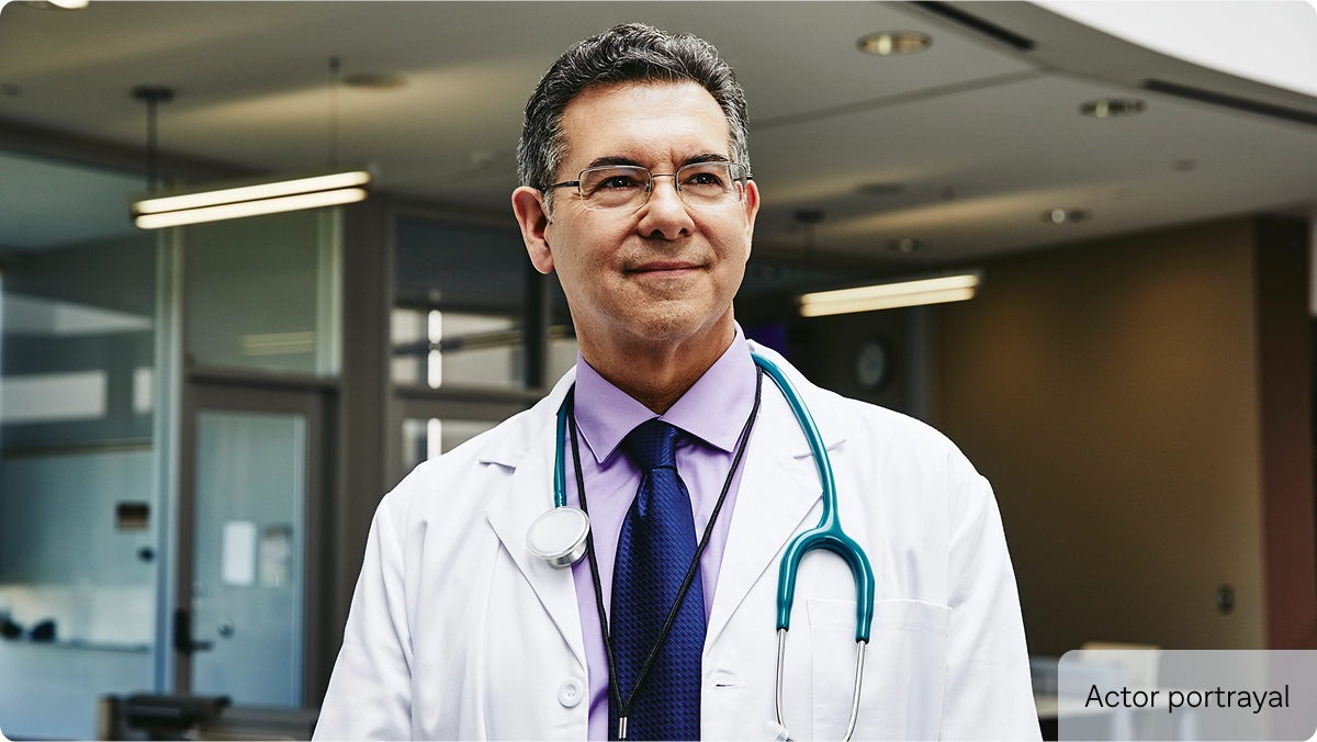 Image of doctor with stethoscope