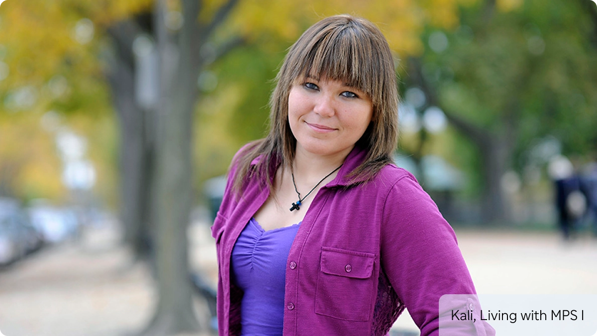 Image of Kali who is living with MPS I